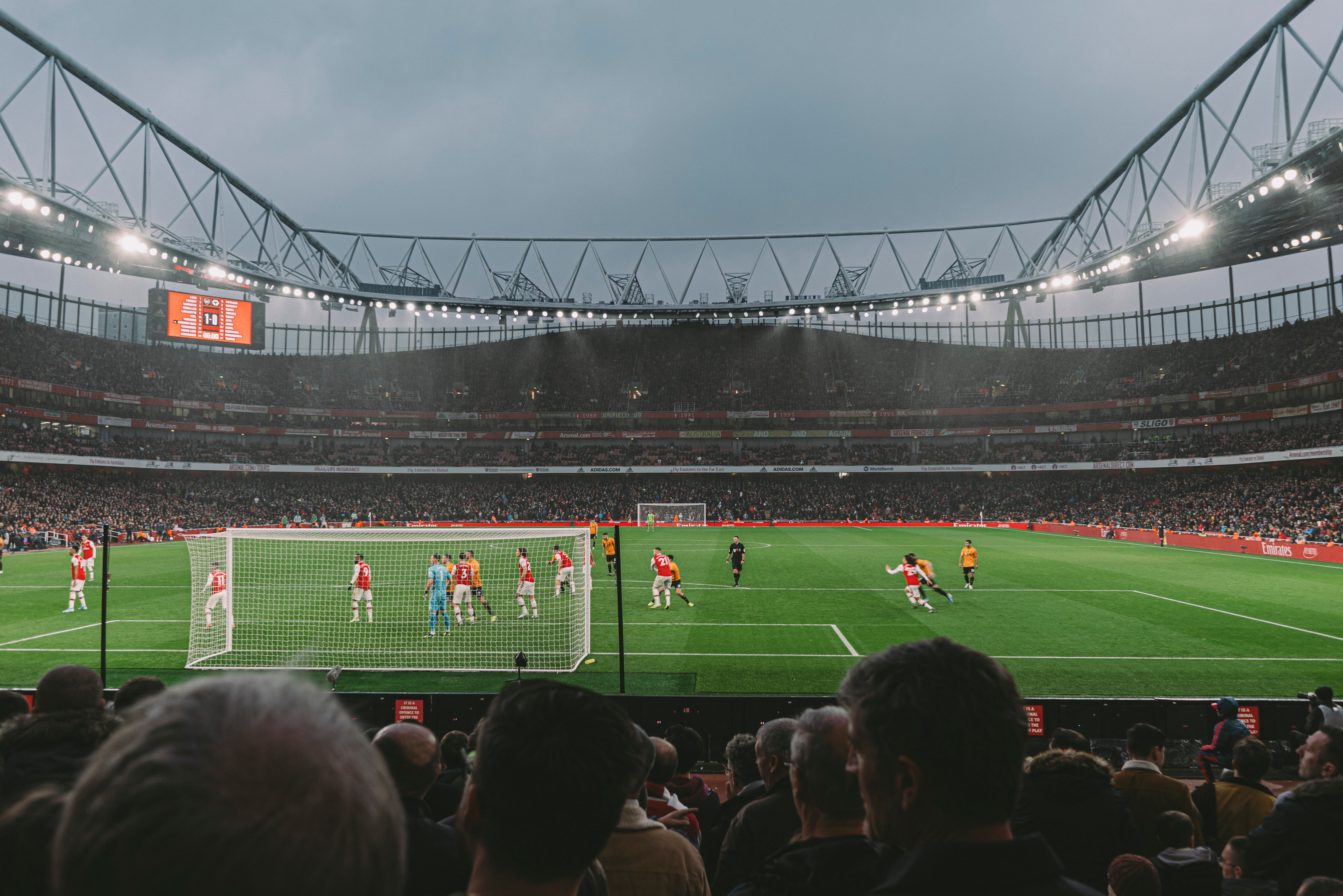 Football matches last for 90 minutes and season can have over 70 games. Photo by Nelson Ndongal from Unsplash