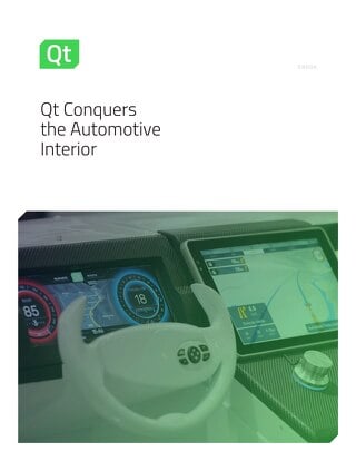 White paper: Qt Conquers the Automotive Interior