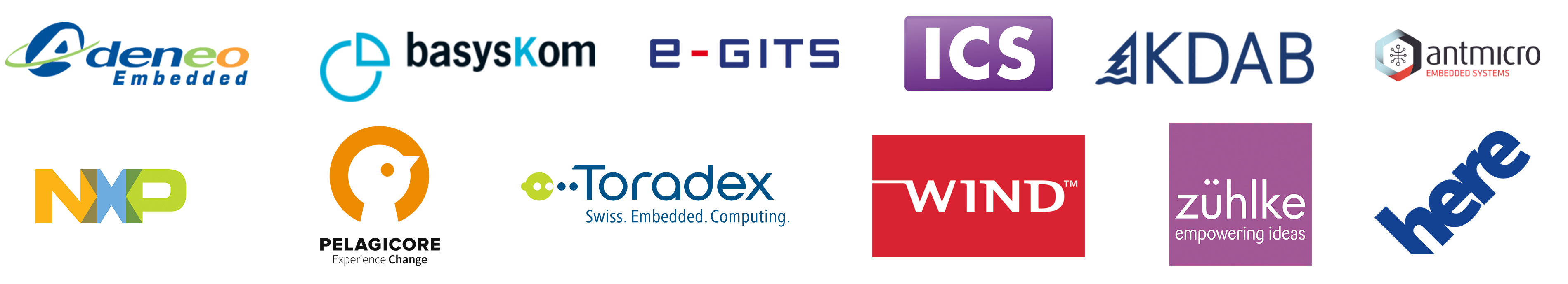 Qt Embedded World Demo Partners