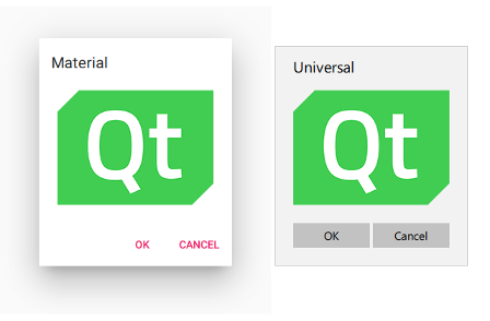 Qt Quick Controls 2 - Dialogs